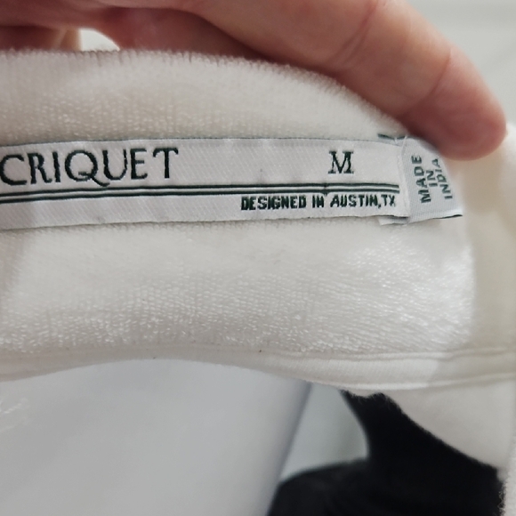 Criquet Men's White Casual Button Down Shirt - Picture 2 of 13